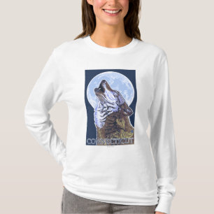 ConnecticutHowling Wolf T-Shirt