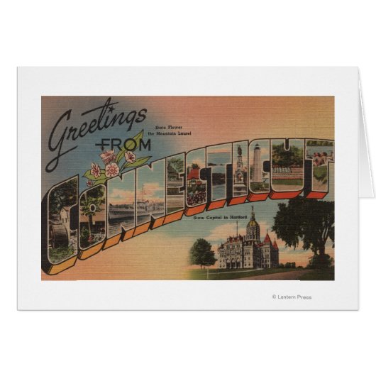 ConnecticutLarge Letter ScenesConnecticut (Front Horizontal)