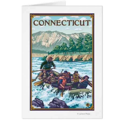 ConnecticutRiver Rafting Scene Cards (Front)