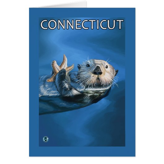 ConnecticutSea Otter Scene Cards (Front)