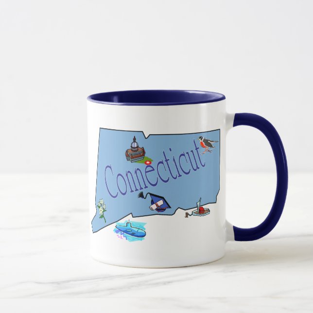 Connecticutt Mug (Right)
