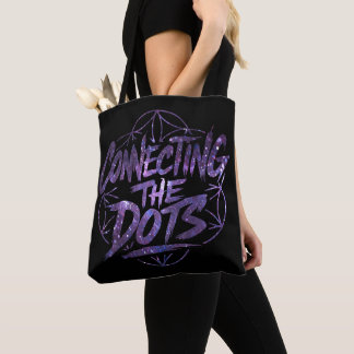 Connecting The Dots Tote Bag Glitter