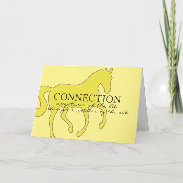 CONNECTION 5x7 GREETING CARD (Front)