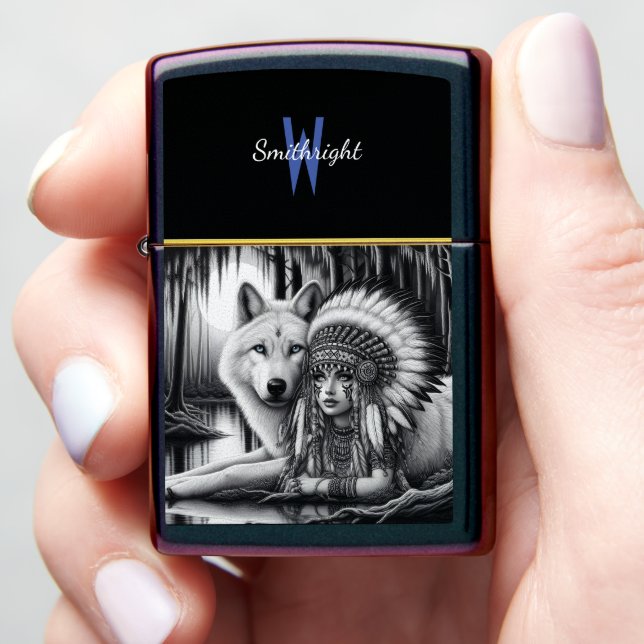 Connection Between Spirits Zippo Lighter (In Hand)