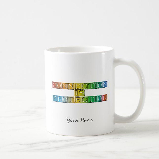 Connection is Protection - CNiPN01 Coffee Mug (Right)