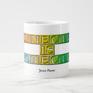 Connection is Protection - CNiPN01 Giant Coffee Mug