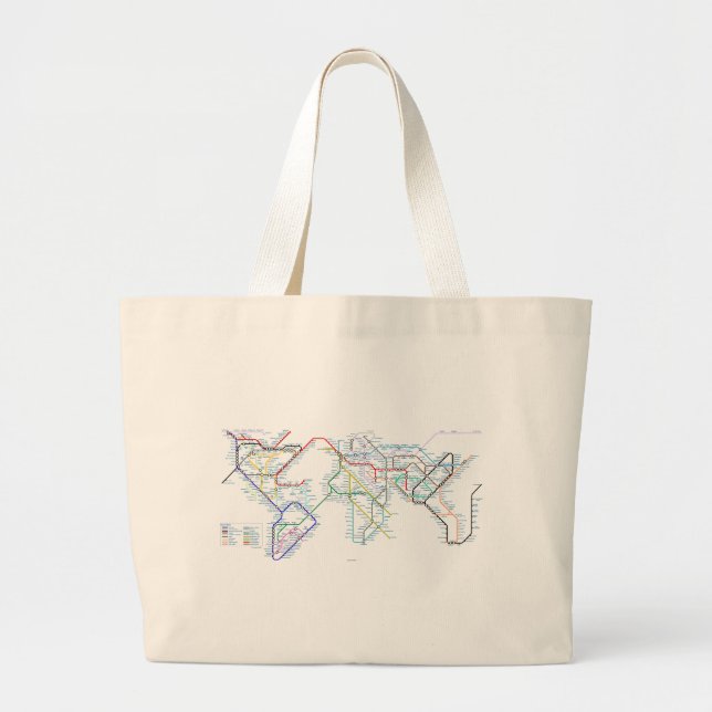 Connections: Eurocentric Large Tote Bag (Front)