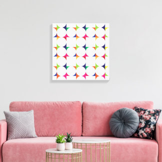 Connections of Color Canvas Print
