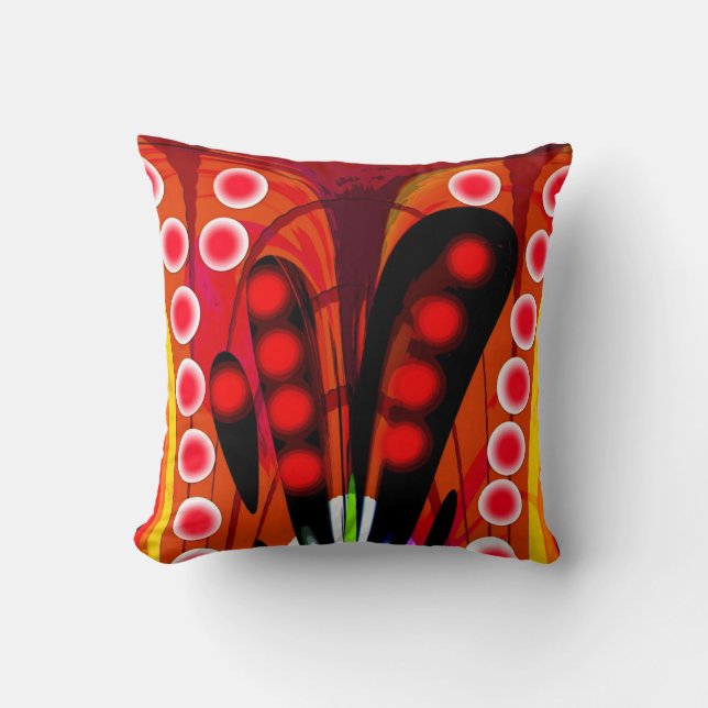 Connections Throw Pillow (Front)