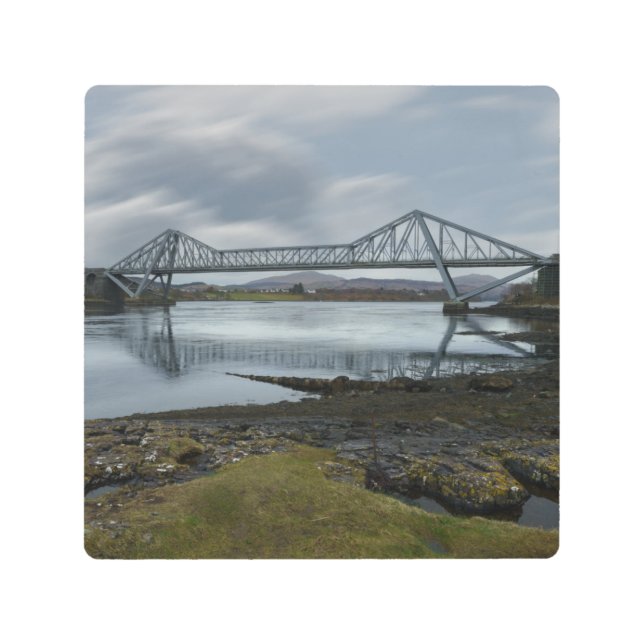 Connel Bridge Metal Print (Front)
