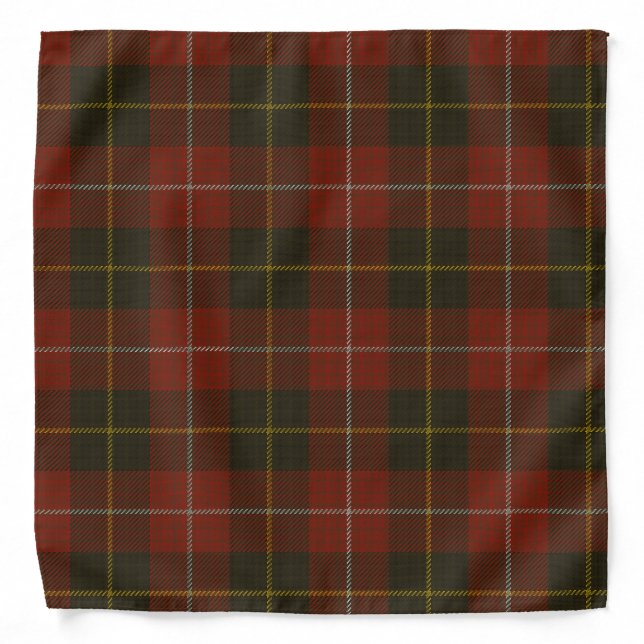 Connel Clan Tartan Bandana (Front)