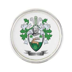 Connell Coat of Arms Lapel Pin