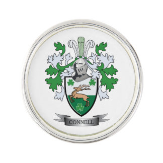 Connell Coat of Arms Lapel Pin