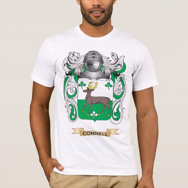 Connell Coat of Arms T-Shirt (Front)