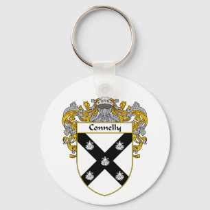 Connelly Coat of Arms (Mantled) Keychain