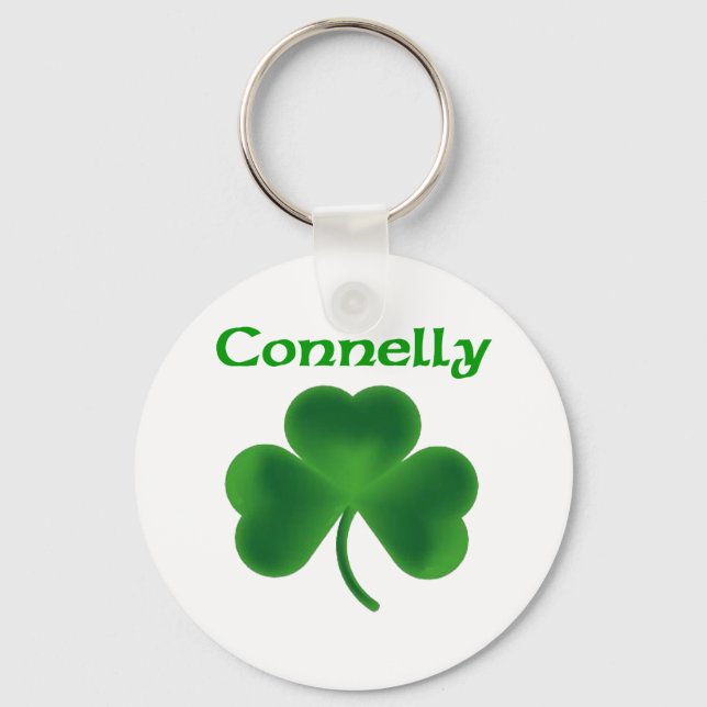 Connelly Shamrock Keychain (Front)
