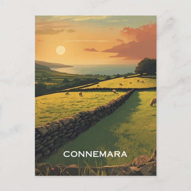 Connemara Ireland Postcard (Front)