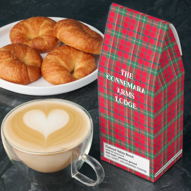 Connemara Ireland Tartan Customizable Roasted Coffee (Breakfast)