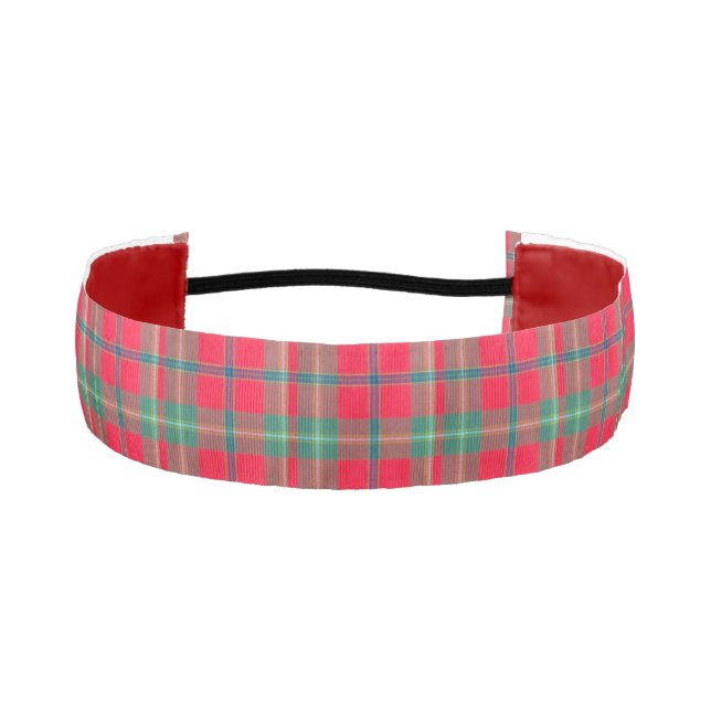 Connemara Tartan Athletic Headband (Front)