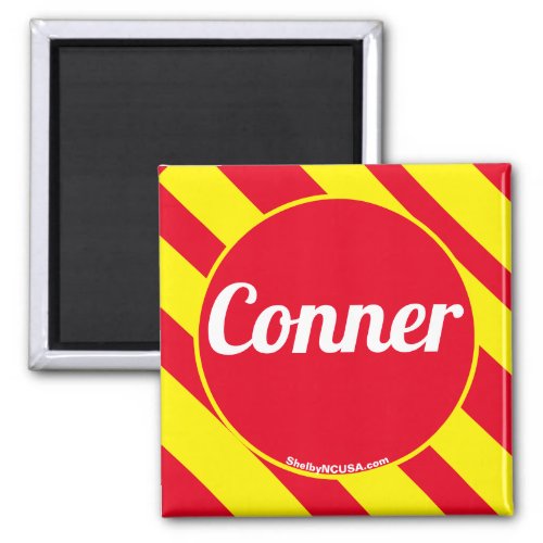 Conner RedYellow Magnet