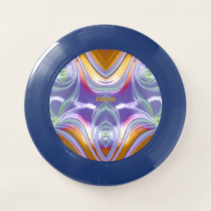 CONNIE ~ SATIN GLOW ~ Original Fractal Design ~ Wham-O Frisbee