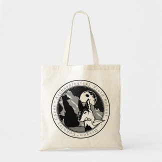 Connley Caves Field School round Tote bag