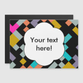 Connnected shapes abstract design (Front/Back)