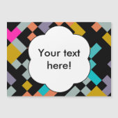 Connnected shapes abstract design (Front)