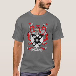 Connolly Coat Of Arms Connolly Surname Family Cr T-Shirt