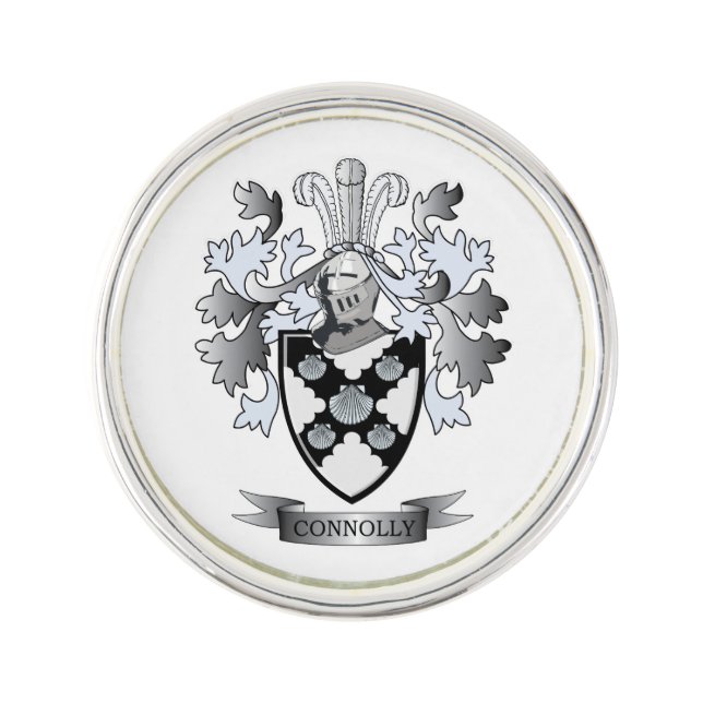 Connolly Coat of Arms Pin (Front)