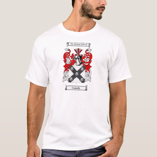 Connolly Coat of Arms T-Shirt (Front)