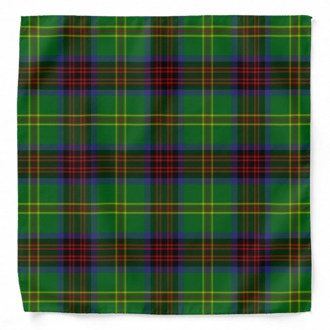 Connolly Hunting Tartan Bandana (Front)