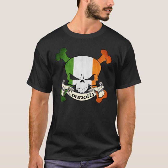 Connolly Irish Skull T-Shirt (Front)