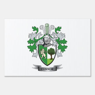 Connor Coat of Arms Sign