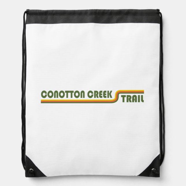 Conotton Creek Trail Drawstring Bag (Front)