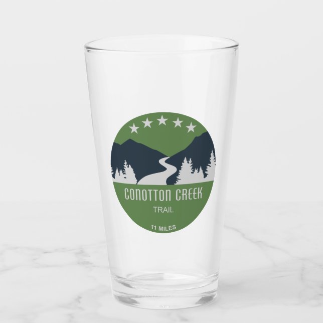 Conotton Creek Trail Glass (Front)