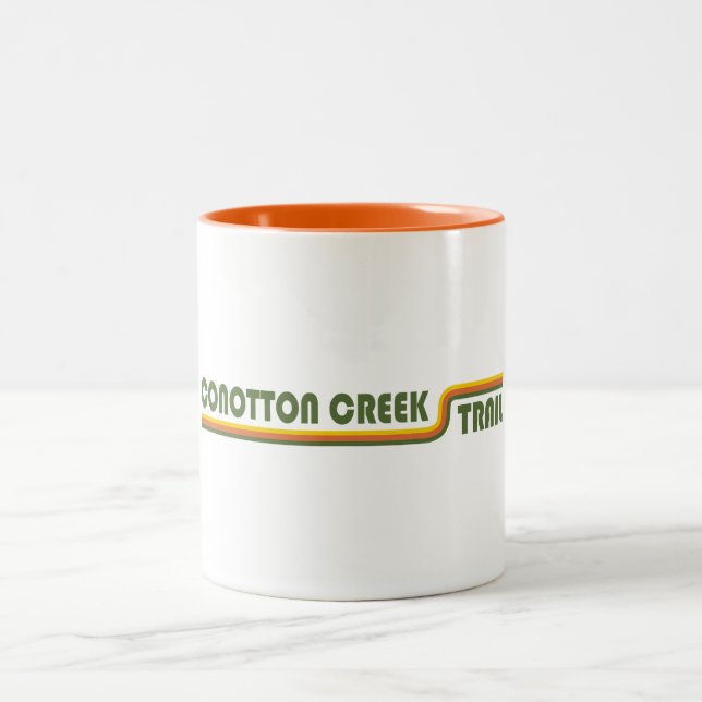 Conotton Creek Trail Two-Tone Coffee Mug (Center)