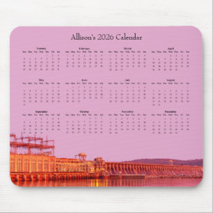 Conowingo Dam at Sunrise – 2026 Calendar Mouse Pad