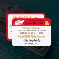 Conquackulations! Cruising Duck Tag