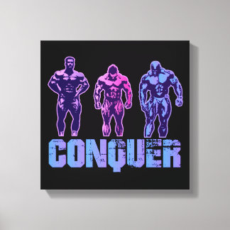 Conquer Canvas Print