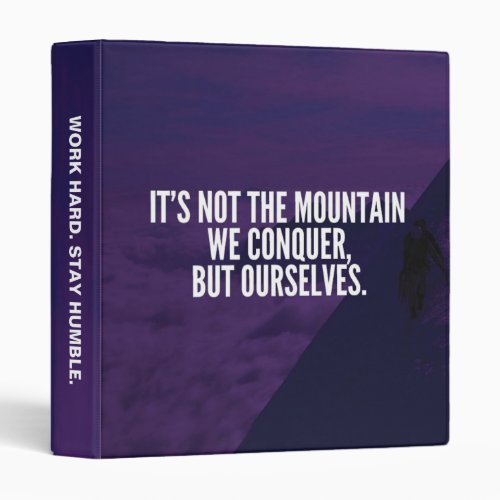 Conquer Mountain _ Motivational Binder