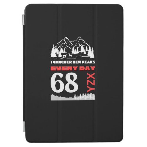 conquer peaks motivational iPad air cover