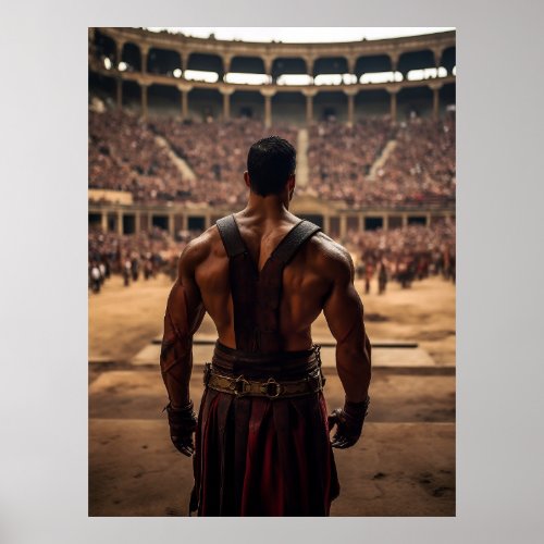 Conquer the Colosseum: Ancient Gladiator Arena Pos