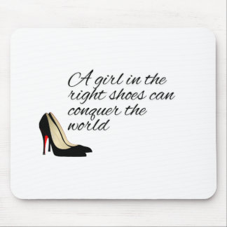 Conquer the World Mouse Mat