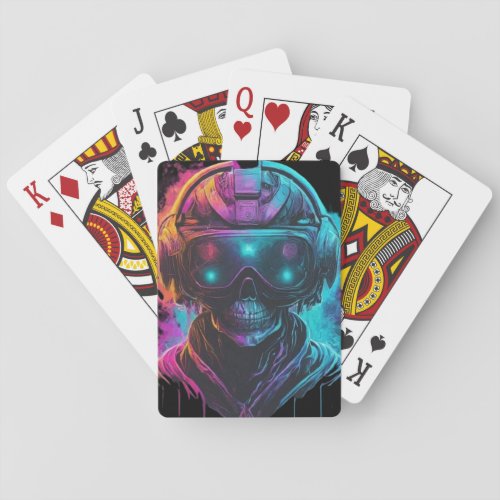 Conquer Virtual Worlds Playing Cards