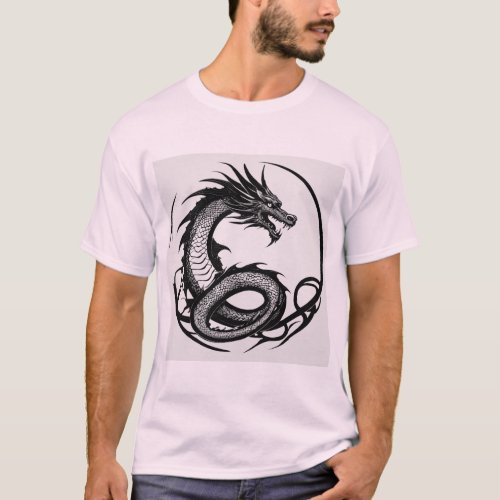 Conquer your style with our Dragon T_shirt 