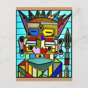 "Conquering and to Conquer" by Ruchell Alexander Postcard