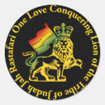 Conquering Lion of Judah One Love Sticker