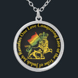 Conquering Lion of Judah Pendant<br><div class="desc">Conquering Lion of Judah Pendant in three sizes and gold or silver finish. Rasta Gear Shop Original Designs.</div>