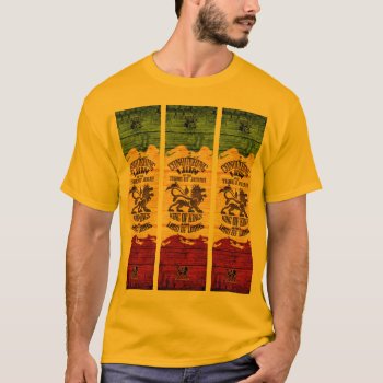 Conquering Lion Trio T-shirt by skidoneart at Zazzle
